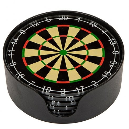 Shudehill Giftware Set of 6 Dart Board Coasters