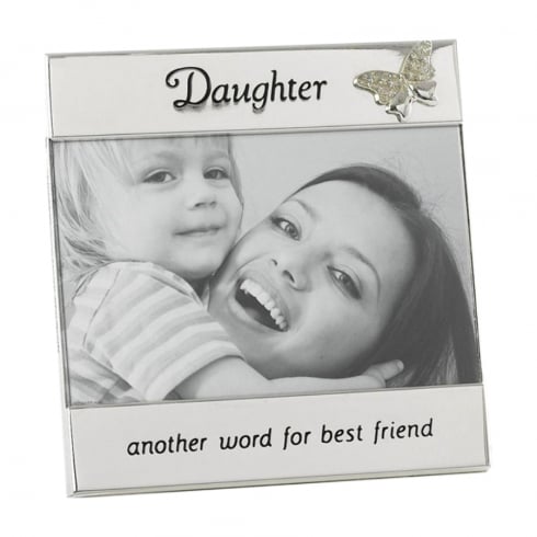 Shudehill Giftware Silver Plated Daughter Photo Frame 6 x 4