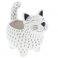 Small Quirky Cats Planter