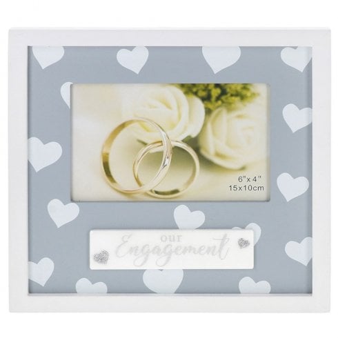 Shudehill Giftware Sparkle Art Engagement Frame 6 x 4