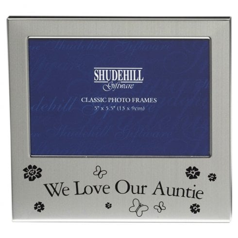 Shudehill Giftware We Love Our Auntie Photo Frame 5 x 3