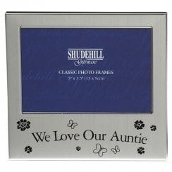 We Love Our Auntie Photo Frame 5 x 3