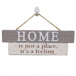 Wooden Home Hanging Plaque