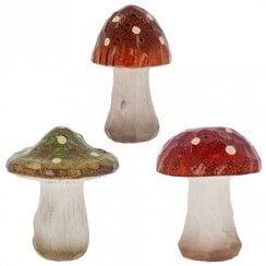 Woodland Mushroom Figurine