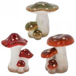 Woodland Mushroom Figurine