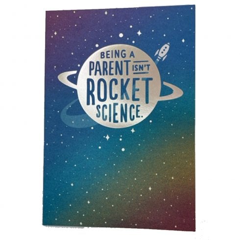 Hallmark Support Parents Card - Being A Parent isnt Rocket Science