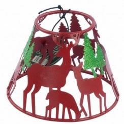 Christmas Candle Shade