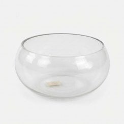 Clear Decorative Glass Bowl
