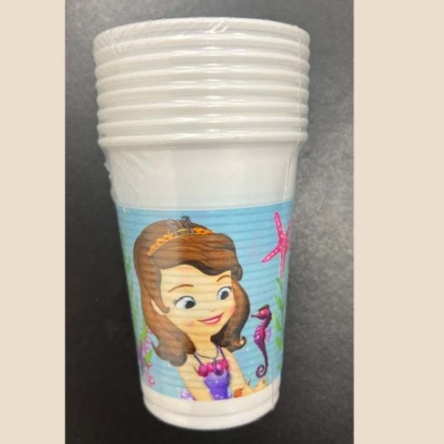 The Present Shop Disney Sofia Plastic Cups