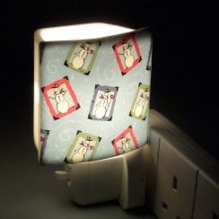 Festive Snowman Plug-In Night Light