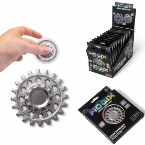 The Present Shop Fidgix Gear Spinner Fidget Toy