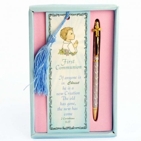 The Present Shop First Communion Pen & Bookmark Set