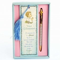 First Communion Pen & Bookmark Set