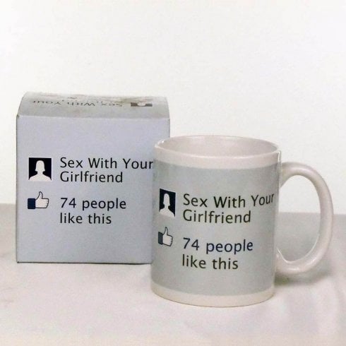 The Present Shop Funny Social Media Joke Ceramic Coffee Mug