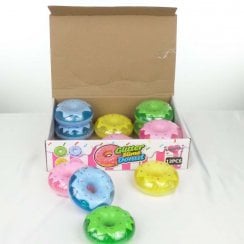 Glitter Slime Donut