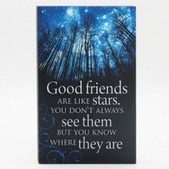 Good Friends Are Like Stars Mini Canvas