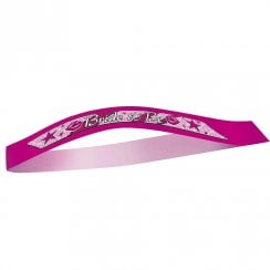 Hot Pink Bride To Be Sash