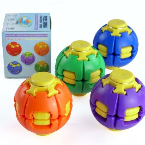 The Present Shop Interactive Pressing Fingertip Gyro Fidget Ball
