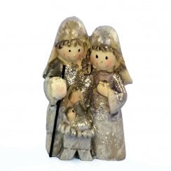 Jesus Mary & Joseph Nativity Ornament – Manger