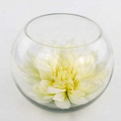 Large Clear Decorative Glass Bowl