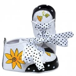 Lil Tootsies Daisy Booties - 0-6 months