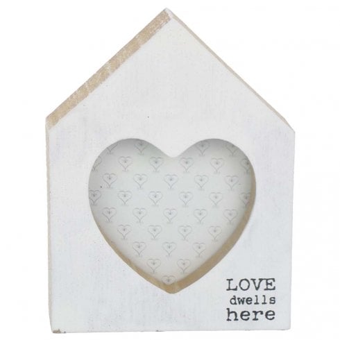 The Present Shop Love Dwells Here Photo Frame