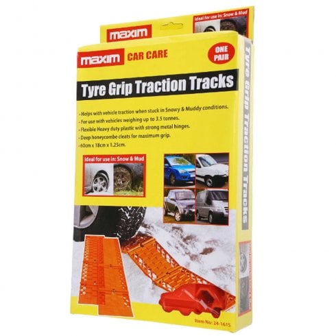 The Present Shop Maxim Tyre Grip Traction Tracks – Wheel Grips for Snow