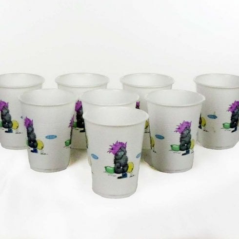 The Present Shop Me to You Plastic Cups Tatty Teddy Pack of 8