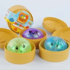 Mini Mystery Glitter Squishy Dumpling Toy