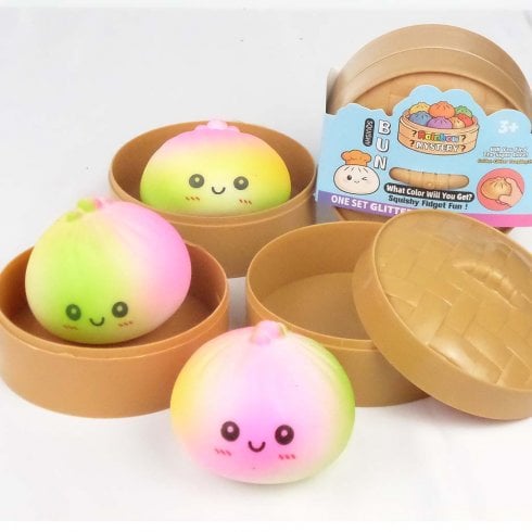 The Present Shop Mystery Rainbow Squishy Dumpling Toys