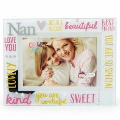 Nan Glass Photo Frame