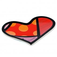 Romero Britto Heart Tea Bag Holder
