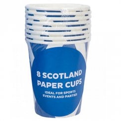 Scotland Paper Cups - Pack of 8