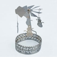 Snowman Rotary Jar Top Fan