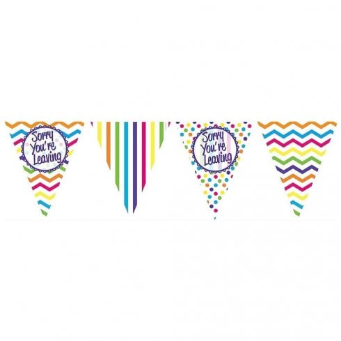 The Present Shop Sorry You're Leaving Paper Bunting