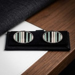 Striped Cufflinks