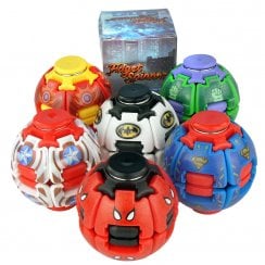 Superhero Rotating Fidget Spinner Balls