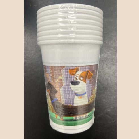 The Present Shop The Secret Life of Pets Plastic Cups 