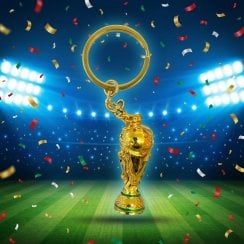 World Cup 2026 Trophy Keyring