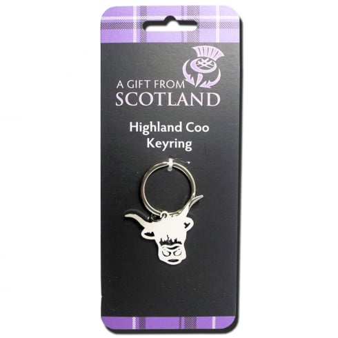 Thistle Products Ltd Highland Coo Keyring