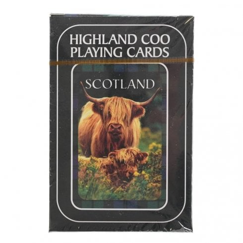 Thistle Products Ltd Highland Coo Playing Cards