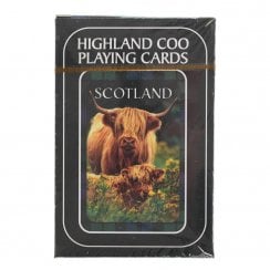 Highland Coo Playing Cards