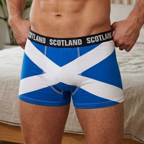 Thistle Products Ltd Saltire Boxer Shorts - Large