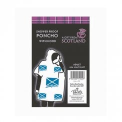 Saltire Rain Poncho