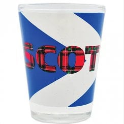 Saltire Scotland Shot Glass
