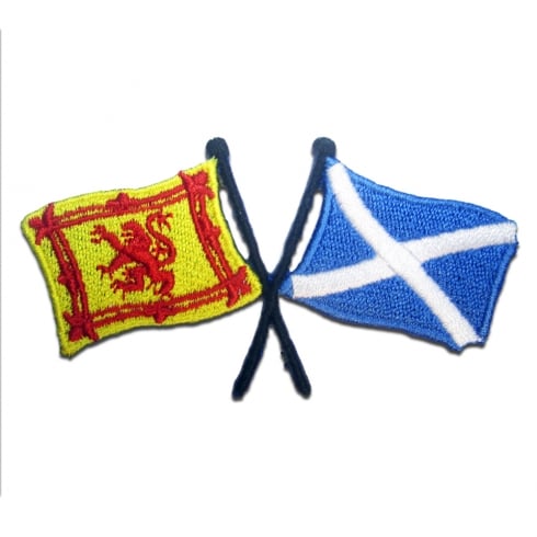 Thistle Products Ltd Scottish Flags Embroidered Badge