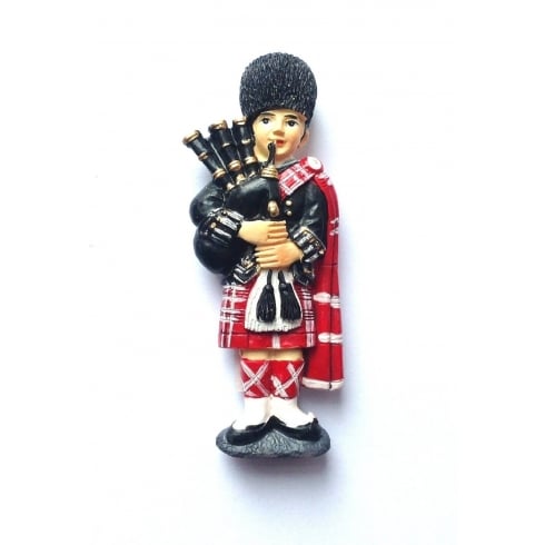 Thistle Products Ltd Scottish Piper Magnet