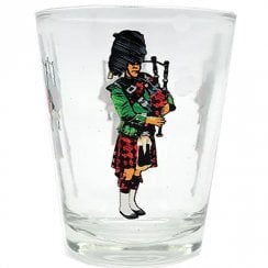 Scottish Piper Shot Glass