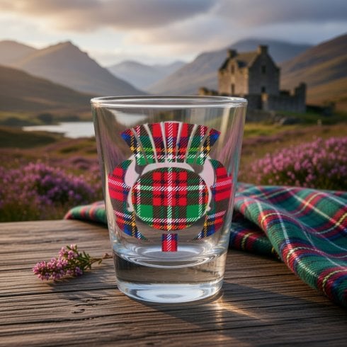 Thistle Products Ltd Tartan Thistle Shot Glass