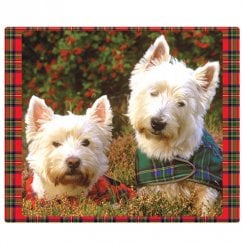 Westies In Heather Placemats - Set Of 4